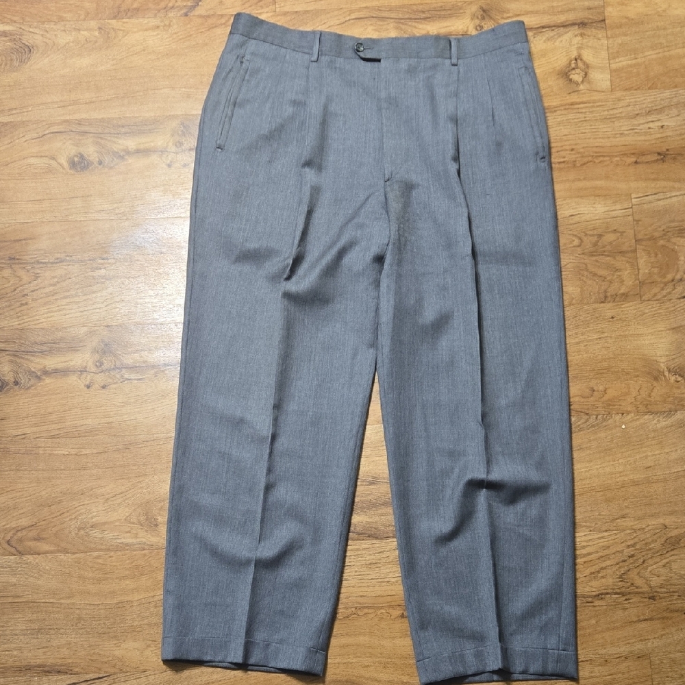 Classic Gray Men's Dress Pants